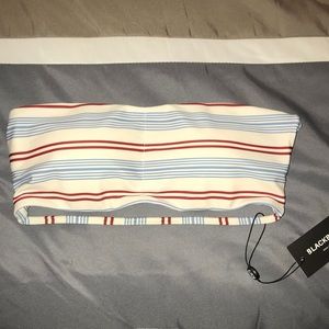 Blackbough swimwear candy cane top